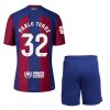 Oficiální Fotbalový Dres FC Barcelona Pablo Torre 32 Domácí 2023-24 pro Děti